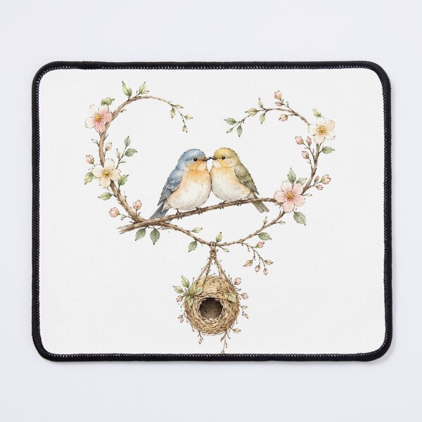 Item preview, Romantic Spring Birds designed and sold by GenesixDesign.