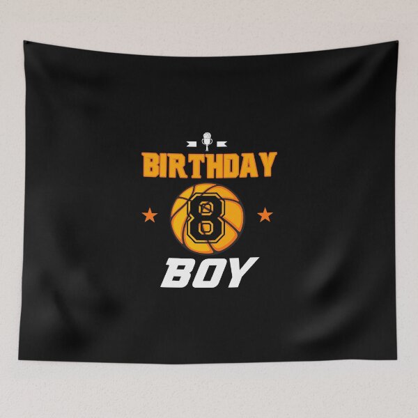Item preview, Basketball Birthday Boy For Boy Turning 8 Years Old designed and sold by CreativeStrike.
