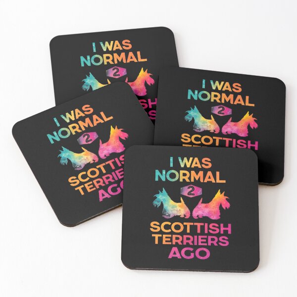 Item preview, I Was Normal 2 Scottish Terriers Ago T-Shirt designed and sold by OlyvieArt.