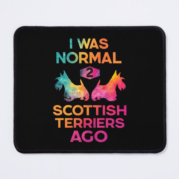 Item preview, I Was Normal 2 Scottish Terriers Ago T-Shirt designed and sold by OlyvieArt.