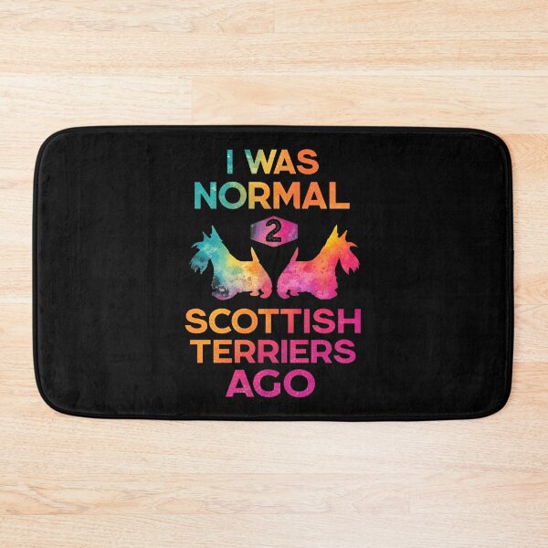 Item preview, I Was Normal 2 Scottish Terriers Ago T-Shirt designed and sold by OlyvieArt.