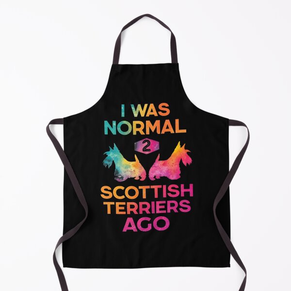 Item preview, I Was Normal 2 Scottish Terriers Ago T-Shirt designed and sold by OlyvieArt.