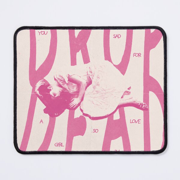 Item preview, Drop Dead - You Seem Pretty Sad Olivia Rodrigo Typographic Poster designed and sold by Eaterweal.