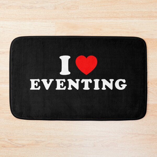 Item preview, I Love Eventing | Classic Equestrian Horse Riding Heart Design designed and sold by Alluka Brand.