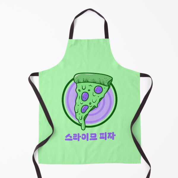 Item preview, Cartoon Slime Pizza Korean designed and sold by DJCartoonDesigns.