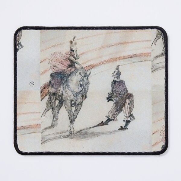 Item preview, Au Cirque by Henri de Toulouse-Lautrec | Vintage Circus Fine Art Poster designed and sold by artofuniverse.