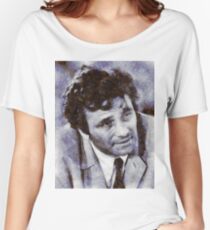 Peter Falk as Columbo Women's Relaxed Fit T-Shirt