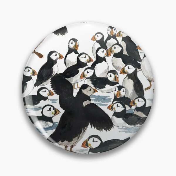 Item preview, Puffin party designed and sold by Uniquelytiki.