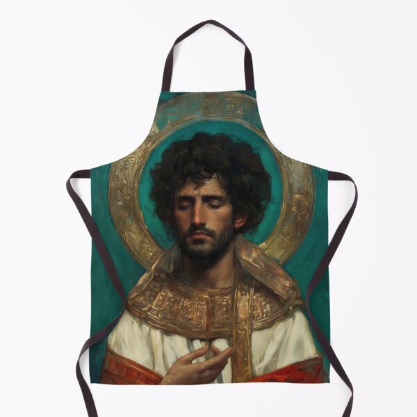 Item preview, Saint Benjamin of Persia designed and sold by SanctifiedSouls.