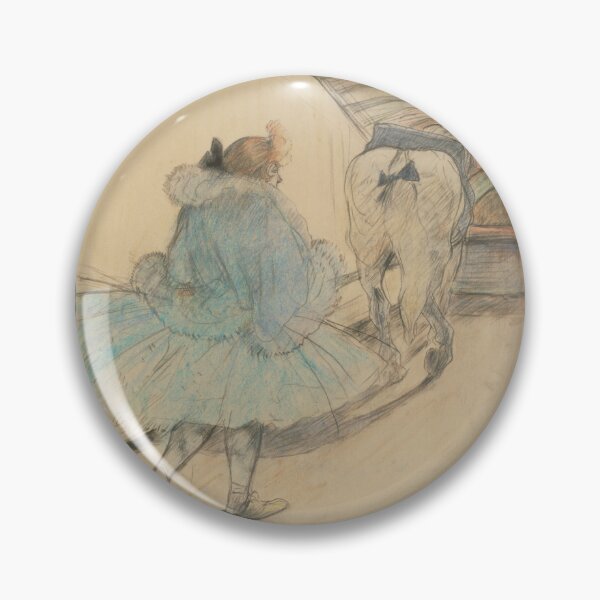 Item preview, Au Cirque Entree En Piste by Henri de Toulouse-Lautrec | Belle Époque Circus Poster Art Print designed and sold by artofuniverse.