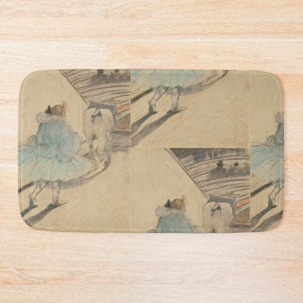 Item preview, Au Cirque Entree En Piste by Henri de Toulouse-Lautrec | Belle Époque Circus Poster Art Print designed and sold by artofuniverse.