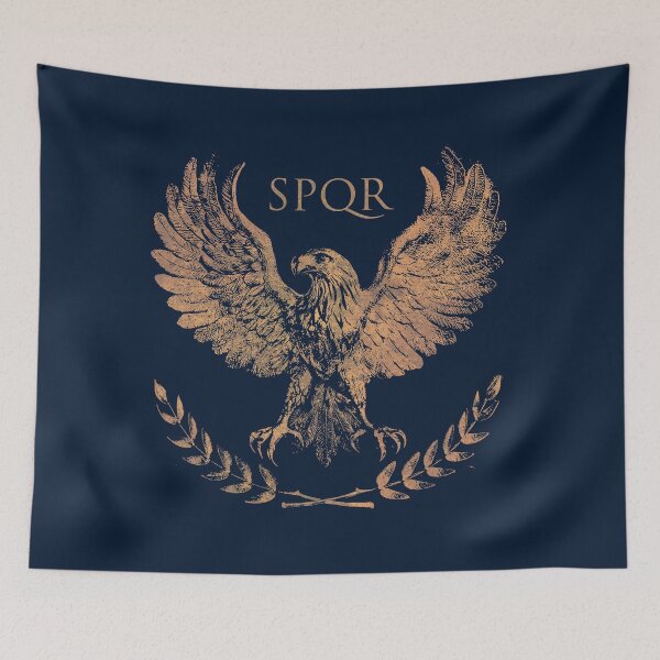 Item preview, Ancient Roman Eagle SPQR Emblem designed and sold by Lidra Zehcnas.