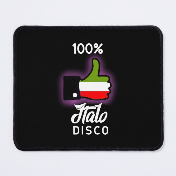 Item preview, 100 % Italo Disco Black designed and sold by Graphroad.