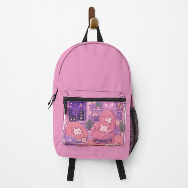 Item preview, Cozy Kawaii Gamer Room Night designed and sold by Christiana-Art.