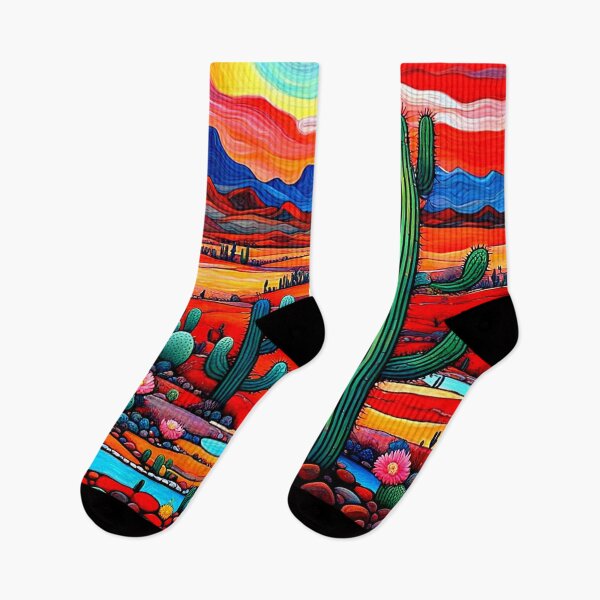 Item preview, The Desert flowering at sunset designed and sold by George Hutton Hunter.