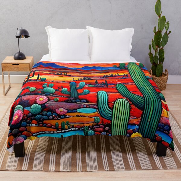 Item preview, The Desert flowering at sunset designed and sold by George Hutton Hunter.