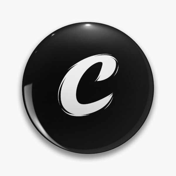 Item preview, Letter C – Bold Brush Style Design designed and sold by Elegant160.