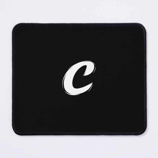 Item preview, Letter C – Bold Brush Style Design designed and sold by Elegant160.