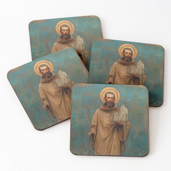 Item preview, Saint Botolph of Ikenhoe designed and sold by SanctifiedSouls.