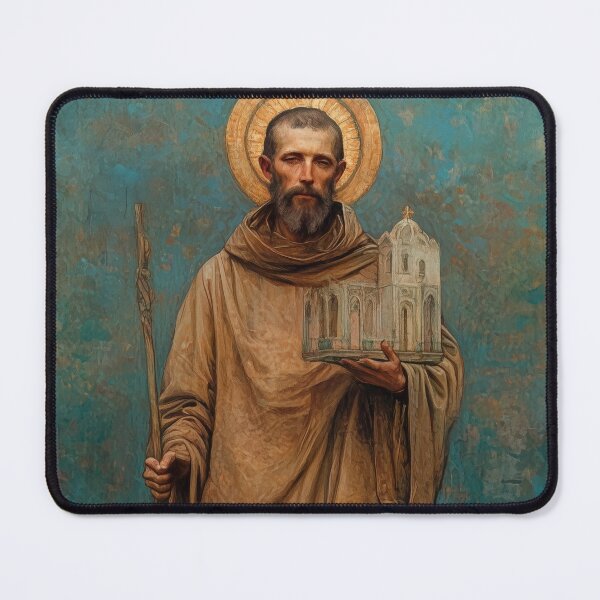 Item preview, Saint Botolph of Ikenhoe designed and sold by SanctifiedSouls.