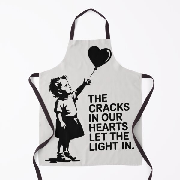 Item preview, The cracks in our hearts let the light in designed and sold by 123ks.