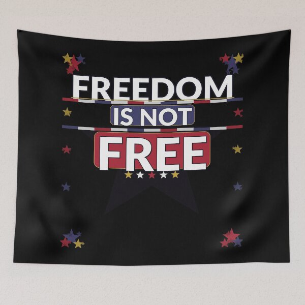 Item preview, Freedom Is Not Free T-Shirt | Patriotic Armed Forces Day Tee | Military Appreciation Shirt designed and sold by Daily Mood Tees.