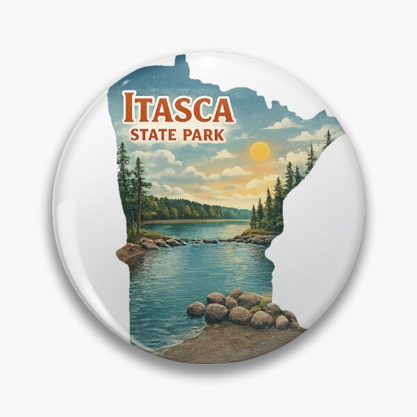 Item preview, Itasca State Park Minnesota designed and sold by vectcd.