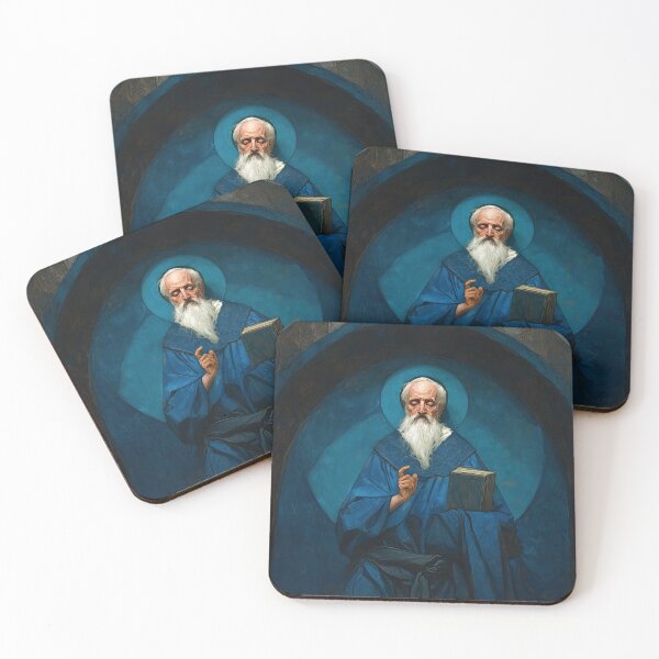 Item preview, Saint Cyril of Jerusalem designed and sold by SanctifiedSouls.