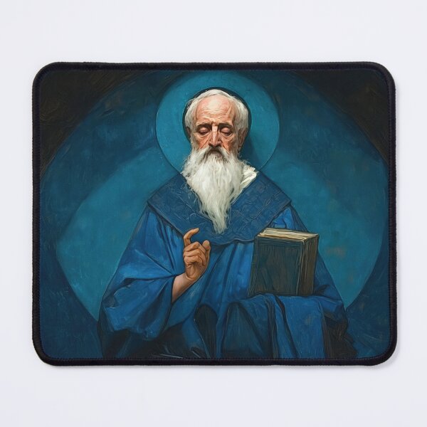 Item preview, Saint Cyril of Jerusalem designed and sold by SanctifiedSouls.