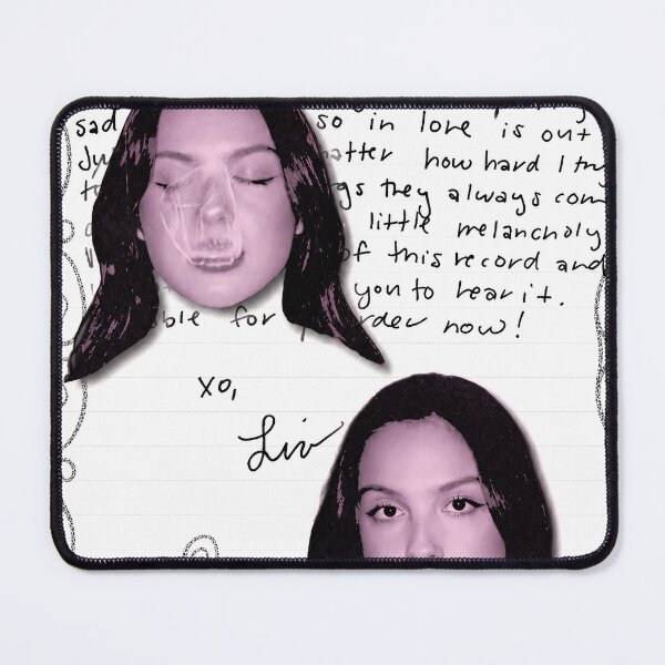 Item preview, Olivia Rodrigo Drop Dead – Handwritten Scrapbook Journal Fanart designed and sold by Eaterweal.