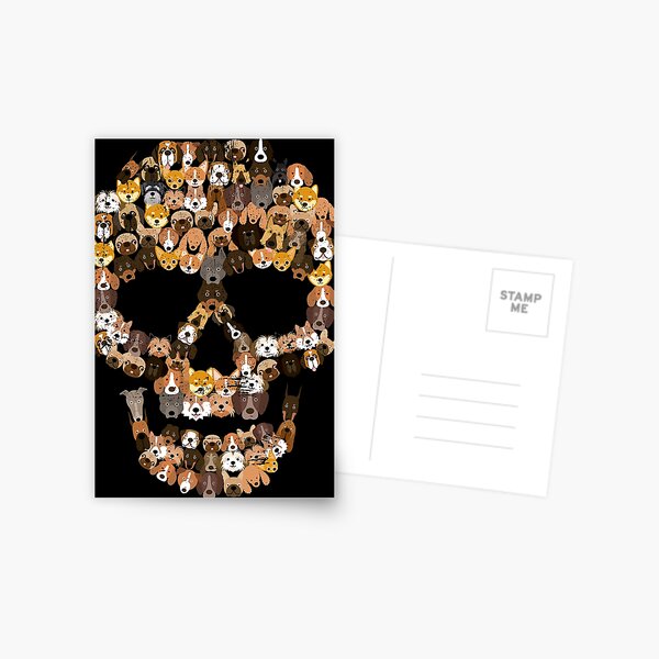 Item preview, Skull dogs designed and sold by anziehend.