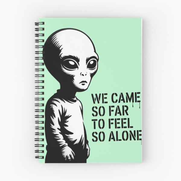 Item preview, Banksy Alien - We came so far to feel so alone designed and sold by 123ks.