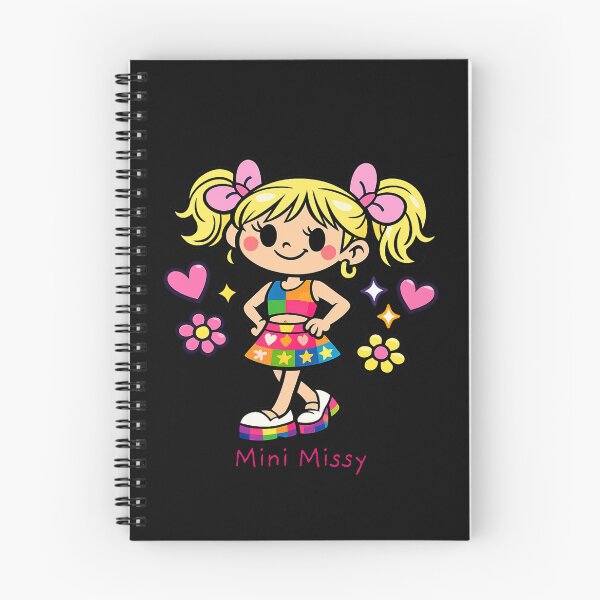 Item preview, Mini Missy – Colorful Sleeveless Cartoon Girl designed and sold by Black Signal.