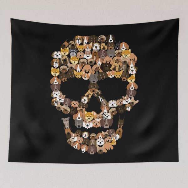 Item preview, Skull dogs designed and sold by anziehend.