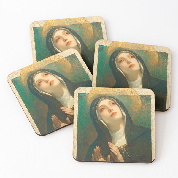 Item preview, Saint Bridget of Sweden designed and sold by SanctifiedSouls.