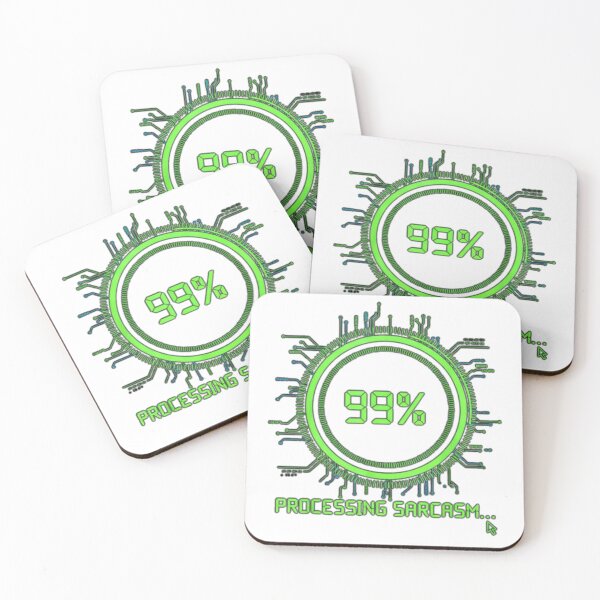 Item preview, Processing Sarcasm Loading Bar Funny Humor designed and sold by Wit & Wear.
