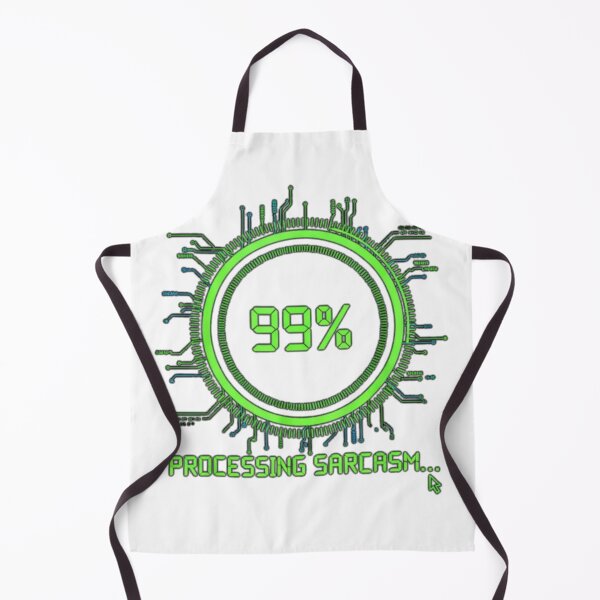 Item preview, Processing Sarcasm Loading Bar Funny Humor designed and sold by Wit & Wear.
