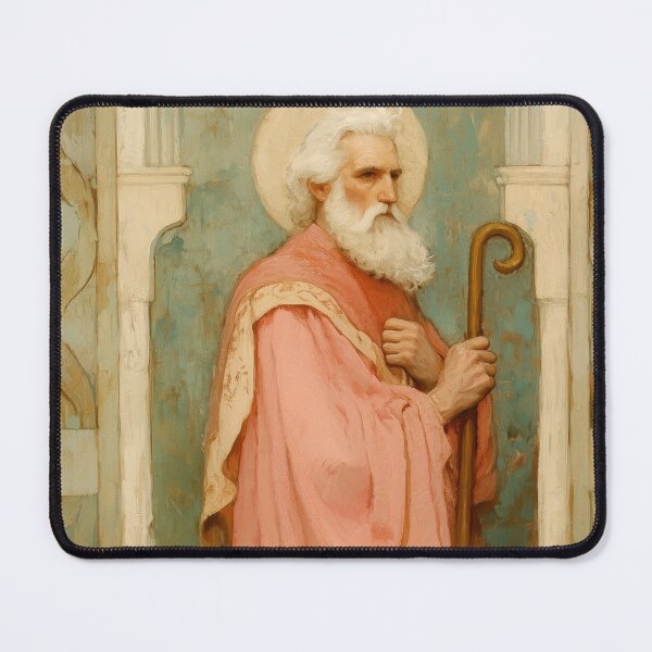 Item preview, Saint Irenaeus of Lyons designed and sold by SanctifiedSouls.