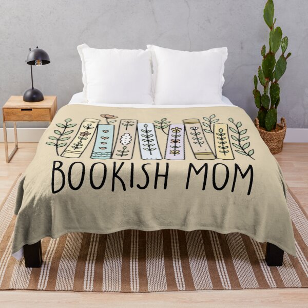 Item preview, Bookish mom - floral design for book lover designed and sold by Fantasy Cache.