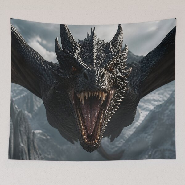 Item preview, Black Dragon designed and sold by KilgoreCreates.