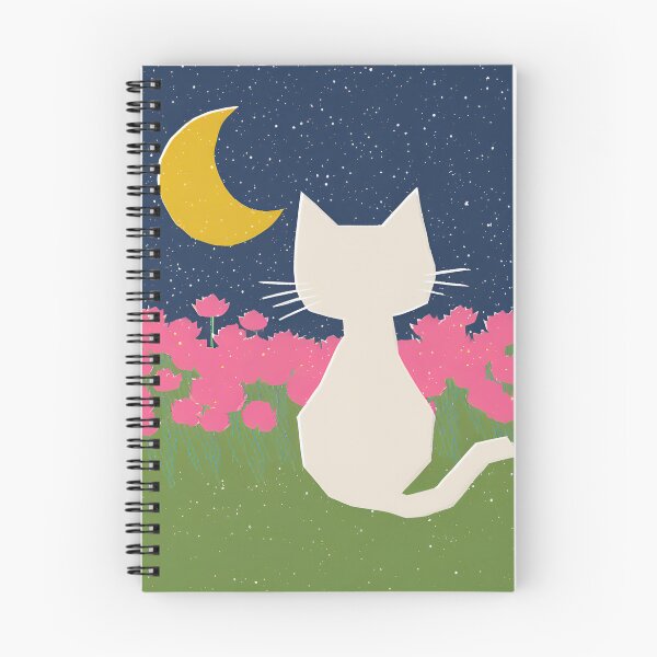 Item preview, Moon Garden Cat designed and sold by mellow-koko.