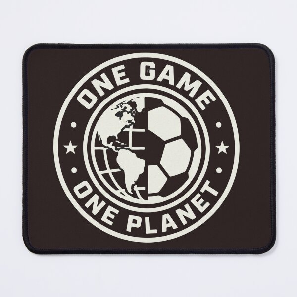 Item preview, One Game One Planet – Soccer Earth Emblem designed and sold by Thao-Studio.