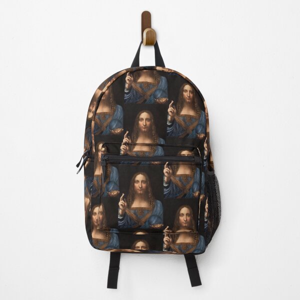 Item preview, Salvator Mundi by Leonardo da Vinci Renaissance Jesus Christ Portrait Poster designed and sold by artofuniverse.