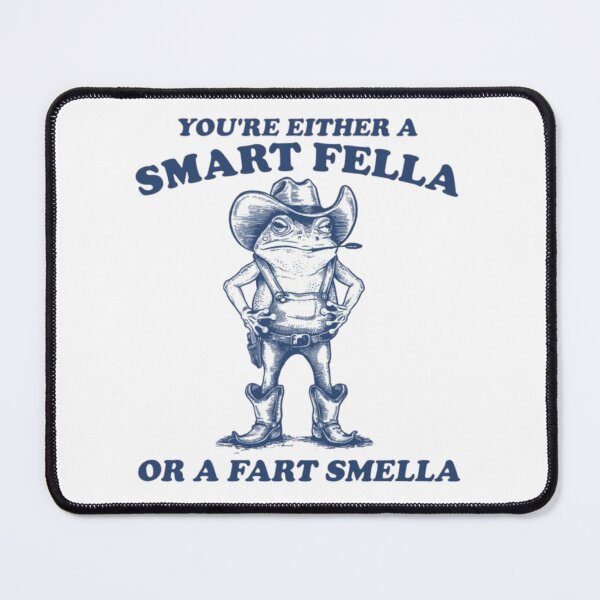 Item preview, Smart Fella Fart Smella Frog designed and sold by sahbender.