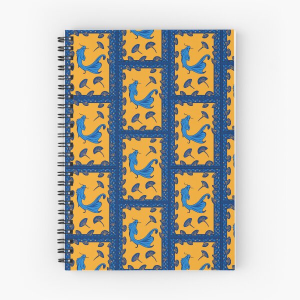 Item preview, Koi fish with ginkgo biloba (digital art version) designed and sold by TealKoi.