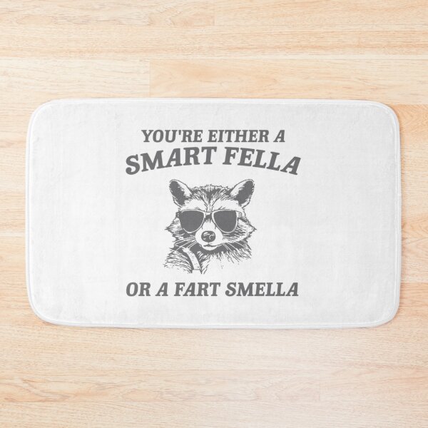 Item preview, Smart Fella Fart Smella Raccoon designed and sold by sahbender.