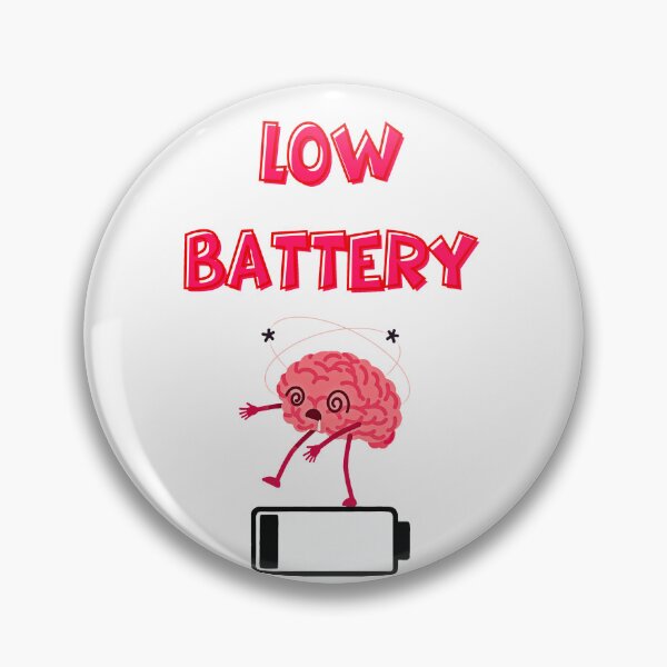 Item preview, Low Battery Brain designed and sold by Yuki80.