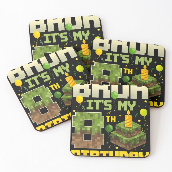 Item preview, Bruh It'S My 8Th Birthday Game Pixel Funny Birthday Boy T Sh designed and sold by DanMoor.