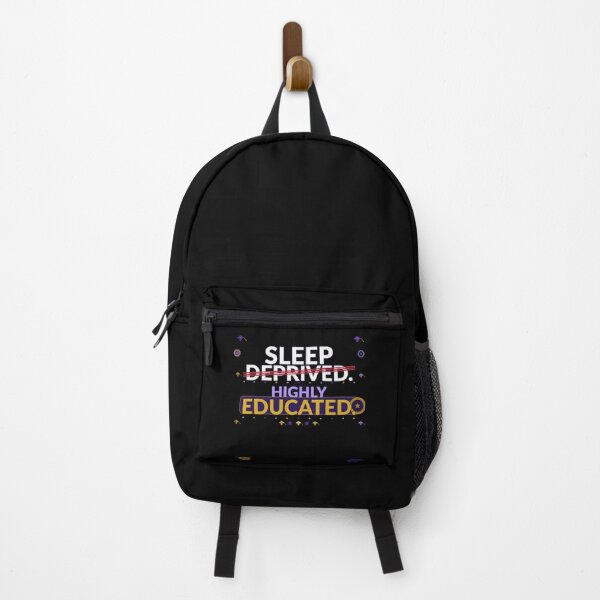 Item preview, Sleep Deprived Highly Educated T-Shirt | Funny Graduation Gift | Graduate Tee designed and sold by Daily Mood Tees.