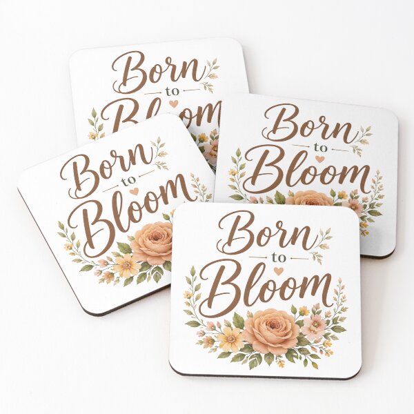 Item preview, Soft Feminine Nature Inspired Boho Flower Graphic designed and sold by ZanyPaintbrush.